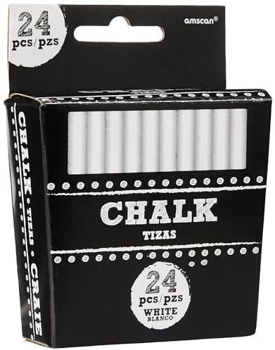 Adult 1 Pack Wedding Signs White Chalk