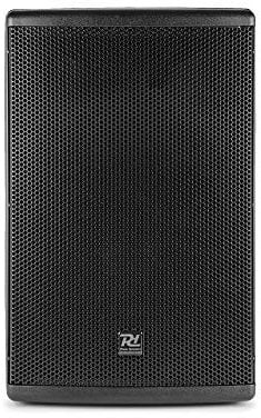 Power Dynamics PD PD412P 12 Passive DJ PA Speaker, 1200W 2-Way Stage Monitor System, 300W RMS 8 Ohms with Built-in Crossover for Band, Live Music, Vocals & DJ Setups