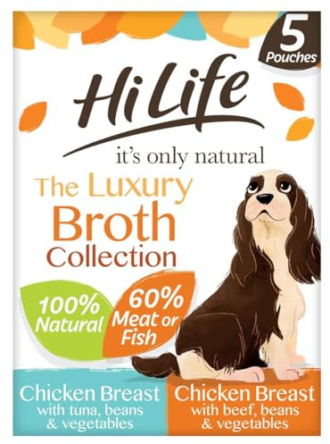 HiLife It's only Natural The Broth Collection, 5 x 100g