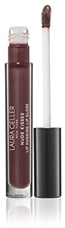 LAURA GELLER NEW YORK Nude Kisses Lip Hugging Lip Gloss - Non-Sticky Finish, Ultra Creamy, High Shine Lip Moisturizer with Vitamin E and Shea Butter, Cocoa Beach, 2.9 ml