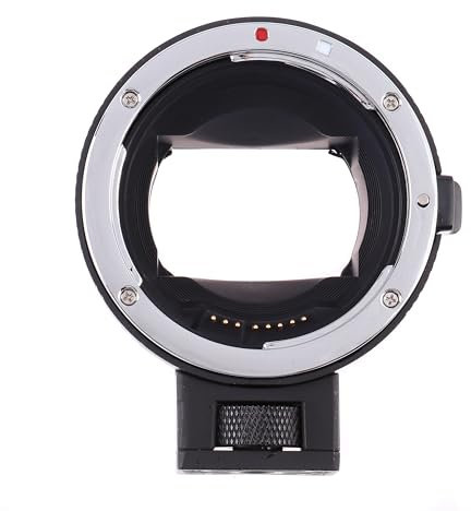 FOTGA EOS-NEX - Anello adattatore elettronico per obiettivo Canon EOS EF EF-S a Sony E NEX A7III A7RIII A7 A7R A7S A9 A6300 A6500 A6000 A5000 Obiettivo Full Frame
