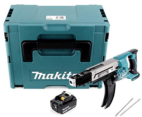 Makita DFR 750 F1J Akku Magazinschrauber 18V 45-75mm + 1x Akku 3,0Ah + Makpac - ohne Ladegerät