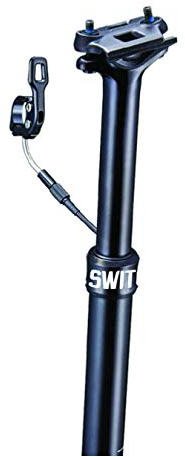 SWITCH! REGGISELLA TELESCOPICO SW-125 D.34.9 Escursione 125 MM Passaggio Cavo Interno