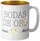 AR Regalos Taza Bodas de Oro personalizada - Regalos para Bodas de Oro - Regalos 50 Aniversario de Boda