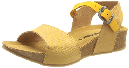 Dr. Brinkmann Damen 711012 Sandale, Gelb, 41