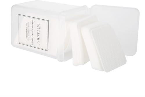 Sonew 200Pcs Lint Nail Art Gel Polish Remover Nail Cotton Pad Paper Manicure Polish Gel Remover Cleaner Wipe Lint Cotton Pad