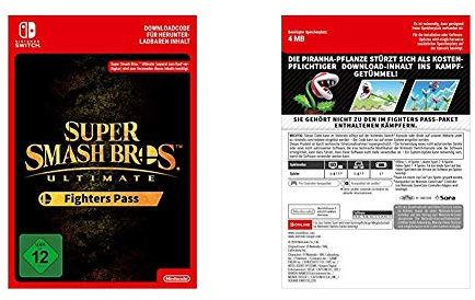 Super Smash Bros. Ultimate Fighters Pass | Switch - Download Code & Smash Bros. Ultimate Piranha-Pflanze | Nintendo Switch - Download Code