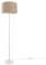 Paco Home Stehleuchte Wohnzimmer Schlafzimmer Stehlampe Standleuchte Stoffschirmlampe Lampenschirm Rund Modern E27 Einfarbig