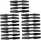 ZYGY 20Stück Luftschrauben für E58 S168 JY019 Klappbar Quad-Rotor-Drohne schwarz