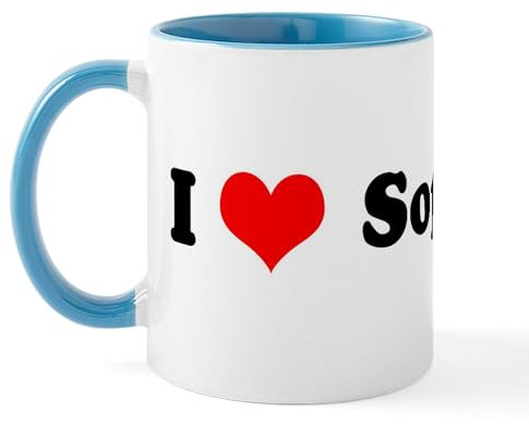 CafePress I Love Sophie Mug 11 oz (325 ml) Ceramic Coffee Mug