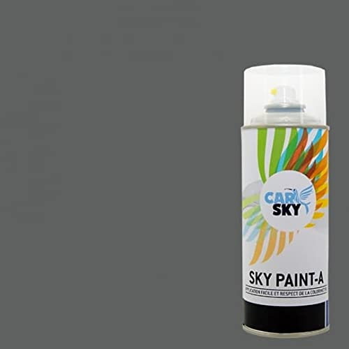 CARSKY Bombe peinture carrosserie compatible avec Audi Nardograu LY7C et vernis brillant -> 2 aérosols 400ml