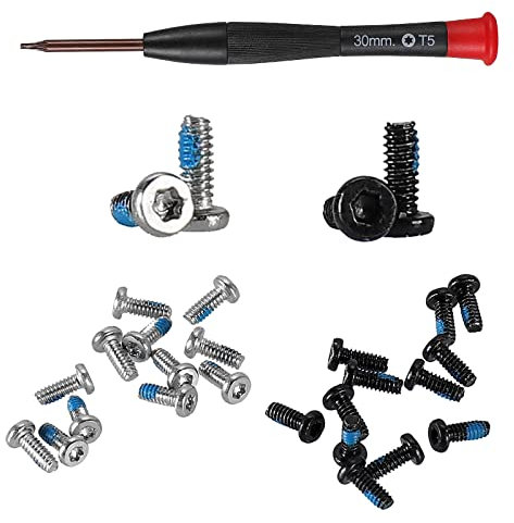 FandWay 24-Pieces/Set Studio Replacement Original Screws Parts Accessories and Screwdriver Repair Kit, Blue Coating Screws Compatible with Beats by Dre Studio 3 Studio 2 Wired/Wireless Headphones