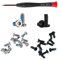 FandWay 24-Pieces/Set Studio Replacement Original Screws Parts Accessories and Screwdriver Repair Kit, Blue Coating Screws Compatible with Beats by Dre Studio 3 Studio 2 Wired/Wireless Headphones