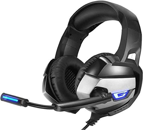 Gaming Headset Microphone Headphone Head-Mounted 7.1-Channel USB Gaming Headset/Wired Headset for PC/Mac / PS4 / Xbox