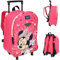 alles-meine.de GmbH Kinder - Reiseartikel & Taschen - Verschiedene Artikel frei wählbar - 2 in 1 - Kinder Trolley & Rucksack - Minnie Maus - wasserabweisend & beschichtet - für M..