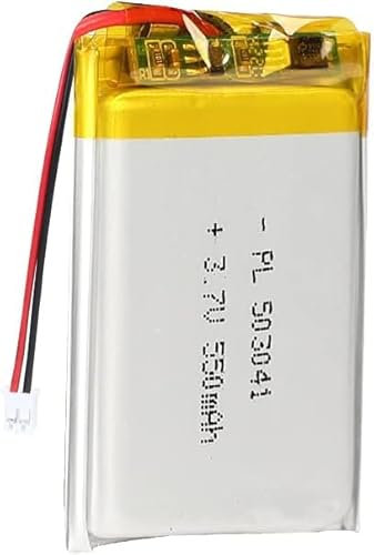3.7V 550MAH 5030 Batterie De Polymère Lithium Rechargeable De La Batterie De La LIPO avec Connecteur JST