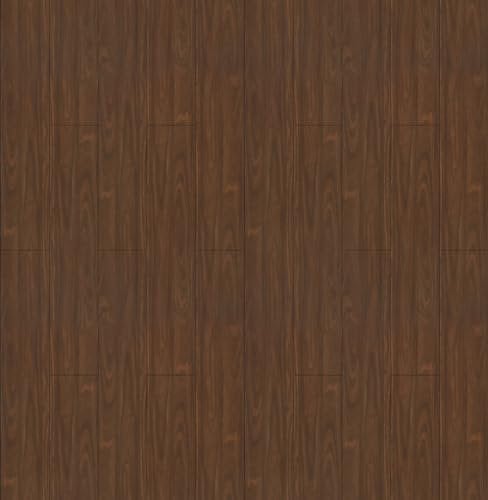Reqfen Vinyl Flooring Self Adhesive Floor Planks Brown Wood Effect Peel and Stick Tile for Kitchen Bedroom Living Room Wooden Flooring,15X90CM,12pcs