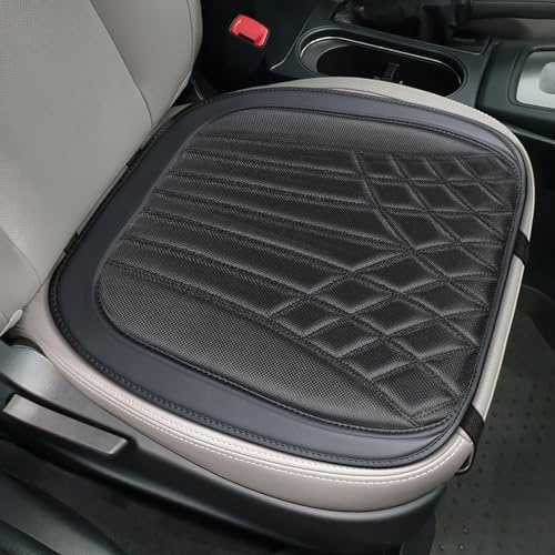 ZATOOTO Sitzkissen Auto, Sitzauflage Auto Vordersitze, Auto Sitzkissen Fahrersitz, Autositzschoner Atmungsaktiv, rutschfest, Universal