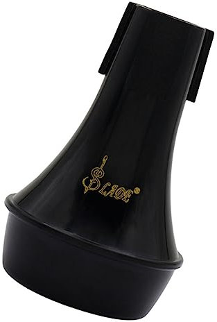 1 Pc silenciar silenciador de sordina para corneta recta practica la trompeta en silencio para musicos Silenciador de práctica bocina silenciador trompeta abs trompeta muda GREENADSCAPE