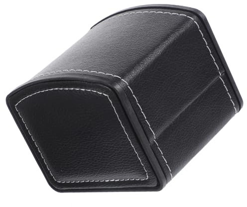 AOKWAWALIY Schmucketui bastelzeug schmuckkästchen jewelry geschke hochstihl Träger reise schmuckschatulle steht Uhr-Organizer-Etui Gestell Stand herren armbanduhr schublade Uhrengehäuse Black