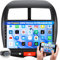 CAMECHO Android 13 Radio Coche para Mitsubishi ASX 1/Peugeot 4008/Citroen C4, Pantalla Páctil de 10.1 Pulgadas con GPS Navi WiFi Bluetooth FM/RDS Radio SWC CANBUS + Cámara de Visión Trasera