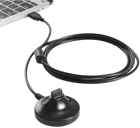 USB ANT Dongle – Kabelloser USB ANT+ Adapter für PC, Fitness-Tracker | ANT+-Empfänger für Herzfrequenzmesser, Indoor-Cycling-Datenübertragung, ANT-Dongle-Set für, TacX, Bkool, CycleOps