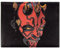 Star Darth Wars Maul Sith Lord Mastermind Portefeuille Bi-Fold Carte d'Identité & Porte-Cartes, Noir