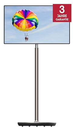 Thomson Go Plus TV 32 pollici (81 cm)TV portatile Android 4K UHD – Display touch Wi-Fi Bluetooth controllo vocale hotspot batteria con autonomia di 4 ore supporto con inclinazione e altezza regolabile