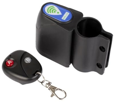 Cabilock Candado Para Bicicleta Con Alarma Y Control Remoto Color Negro
