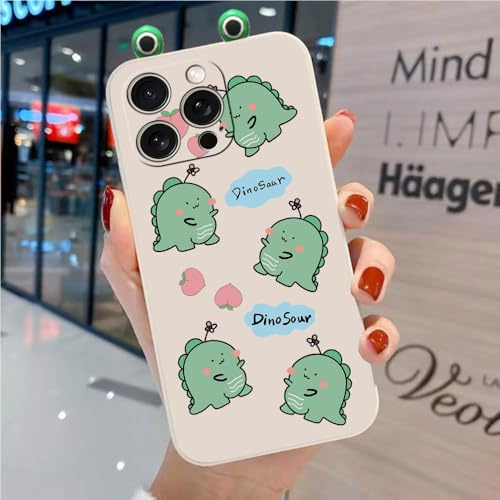 Kompatibel mit Samsung Galaxy S25 FE, Tier-Dinosaurier TPU Stoßfester Handyhuelle