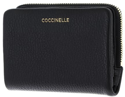 Coccinelle Leder Geldbörse C-Me Softy Wallet Noir schwarz