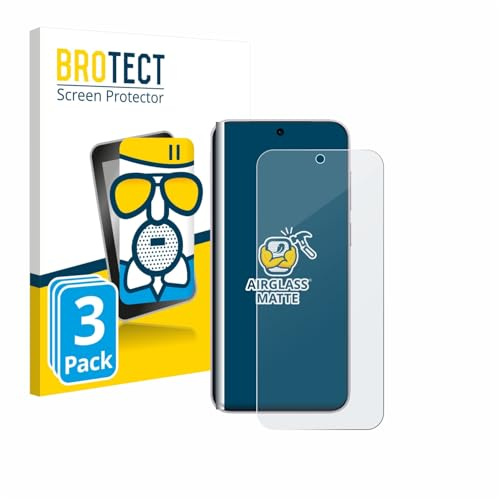 BROTECT Schutzglas für Vivo X300 Pro | 3 Stück Entspiegelnder Displayschutz Made in Germany Schutzfolie Matt Kratzfest 9H Anti-Fingerprint Einfache Montage