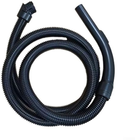 Staubsaugerschlauch extra lang, 3,5 m, für Miele S8340 S8 S6 Complete C3 C2, kompatibel mit Powerline Ecoline Serie, Dual Swivel Cuffs, Schwarz (2,5 m)