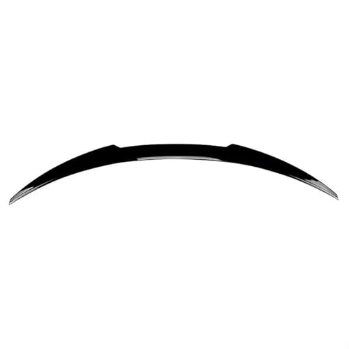 TOPOLVLCKC Für BMW 1er E82 E88 Coupé 2005-2011 Coupé-Stil-Verkleidung, Heckspoilerlippe Für Kofferraumdeckel Auto Heckspoiler Spoiler(Black)