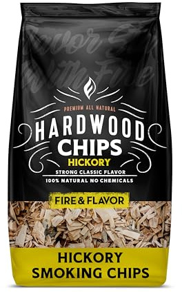 Fire & Flavor Copeaux de Bois de Fumage naturels de qualité supérieure, 0,9 kg, caryer