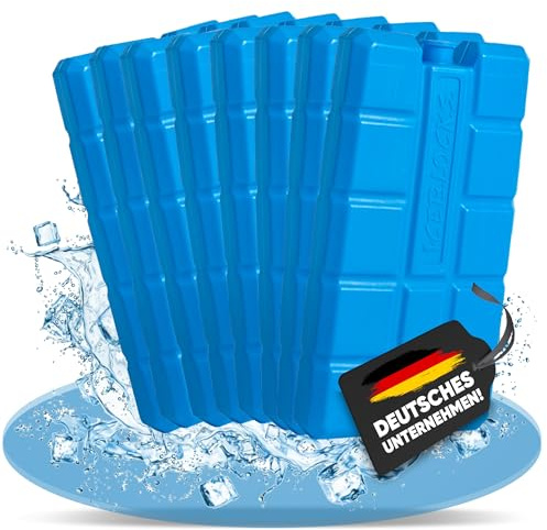 NEMT 2/4/6/8/12/24/48/96er Set Kühlakkus je 200ml für Kühlbox Kühltasche Kühltragetasche Kühlakku Kühlpads Kühlpack