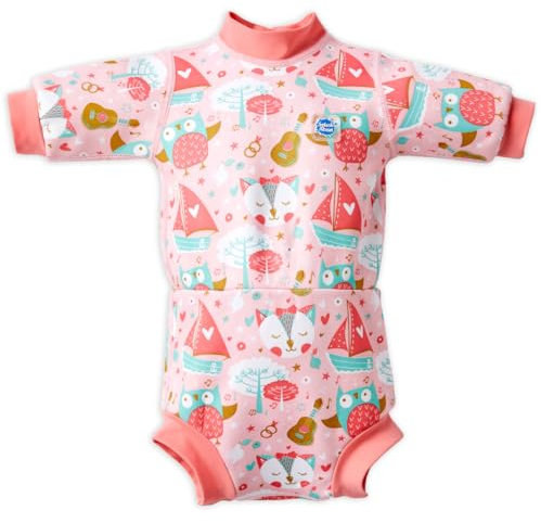 Splash About Happy Nappy Wetsuit, Owl & The Pussycat 0-4 Months