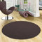 Snapstyle Sisal Natur Teppich Astra Schwarz Rund in 7 Größen