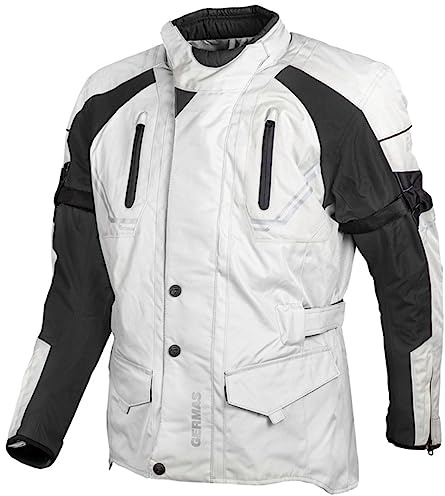 gms Taylor Motorrad Textiljacke, sand/schwarz, 6XL | Motorradjacke