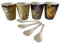 Enesco Packs 4 Tasses + Cuillere Assorties Klimt