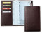 DELMON VARONE - Personalisierbarer Taschenkalender 2025 + 2026 Soft Grain Leder braun - Organizer Wochenplaner (1 Woche auf 2 Seiten) Lederhülle - Buch-Kalender mit Wochenübersicht & Stifthalter