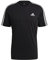 Adidas M 3S SJ T,Black/White GL3732, Größe:L, Farbe:CBLACK/FTWWHT/GUMM1