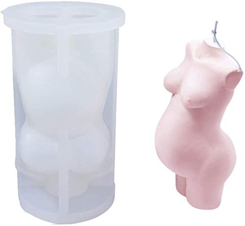 Moule en silicone 3D pour décoration de gâteaux, savon, chocolat, gâteau (femme enceinte)