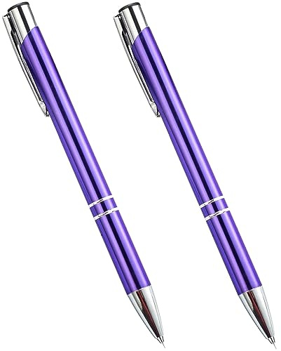 2 Pcs Pin Pen Weeding Tool for Weeding Vinyl Quick Air Release Vinyl Weeding Pen Retractable Weeding Pen Pin Tint Tools Pen Pin Pinpen (2 Pcs Purple)