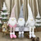 3 Stück Weihnachtswichtel Figuren Set Tomte, Wichtel Weihnachten Handgemachte Schwedische, Plüsch Gnom Skandinavischer Zwerg, Weihnachten Deko Stoff, Kantenhocker Stehend Zuhause Weihnachtsdeko (B)