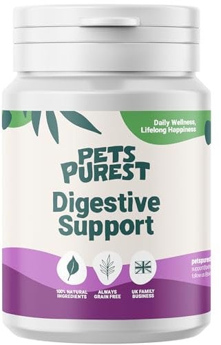 Pets Purest Tree Barks Powder for Dogs & Cats - 100% Natural Gut Health Supplement with Slippery Elm for Digestive Support