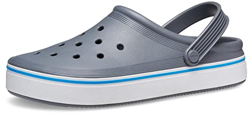 Crocs Unisex-Erwachsene Off Court Clogs, Schlupfschuhe Sandale, Dunkelgrau, 39 EU