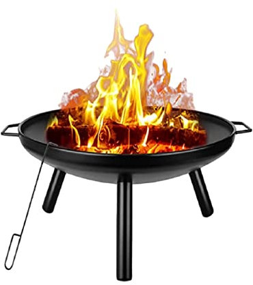 OVEEN JJFIRE Feuerschalen, Einfach Tragbar Heim-Grill Kohlenbecken Winter-Heizung Schwarzer Herd Holzkohle für draußen Heizung innen Brennende Feuerstelle