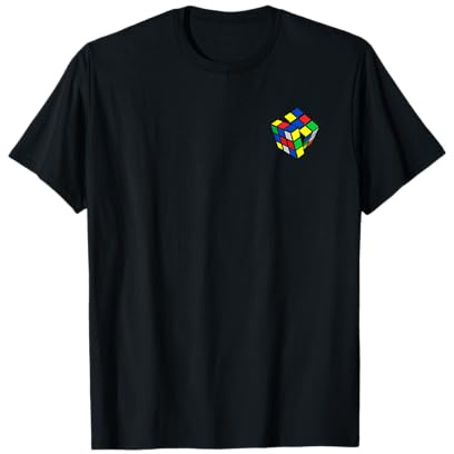 Impossible Rubik Rubix Rubics Cube Gaming-Junge im Retro-Stil T-Shirt