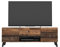Calicosy Meuble TV 2 Portes 1 Tiroir - Panneaux de Bois Composite Mélaminé - Style Discret et Simple - pour Salon - L140 cm x l34,5 cm x 46,5 cm